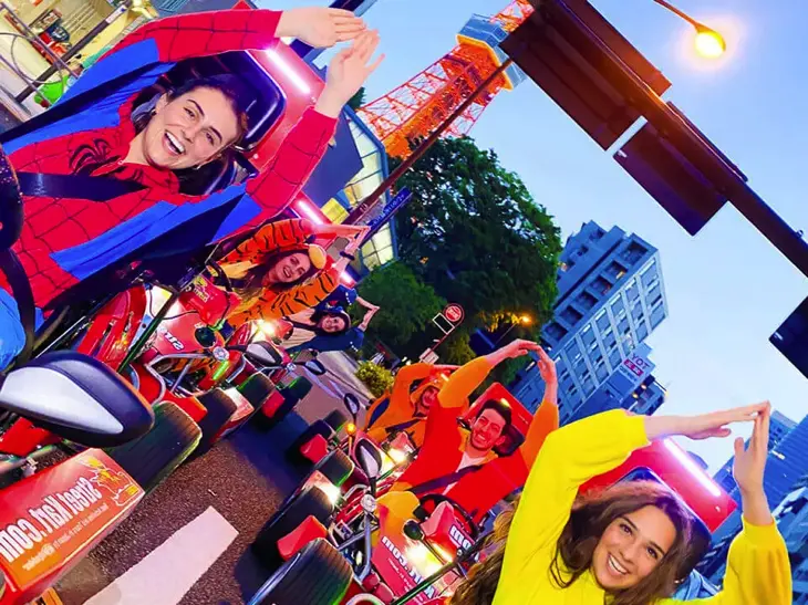 Real Life SuperHero Go-Karting Street